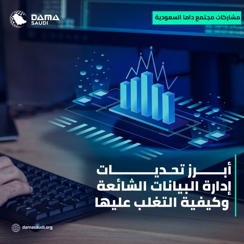 الشكل ٩: أبرز تحديات إدارة البيانات الشائعة وكيفية التغلب عليها